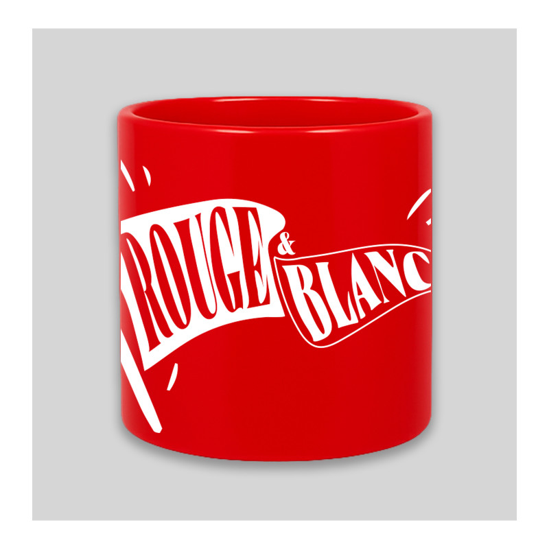 Mug Rouge & Blanc