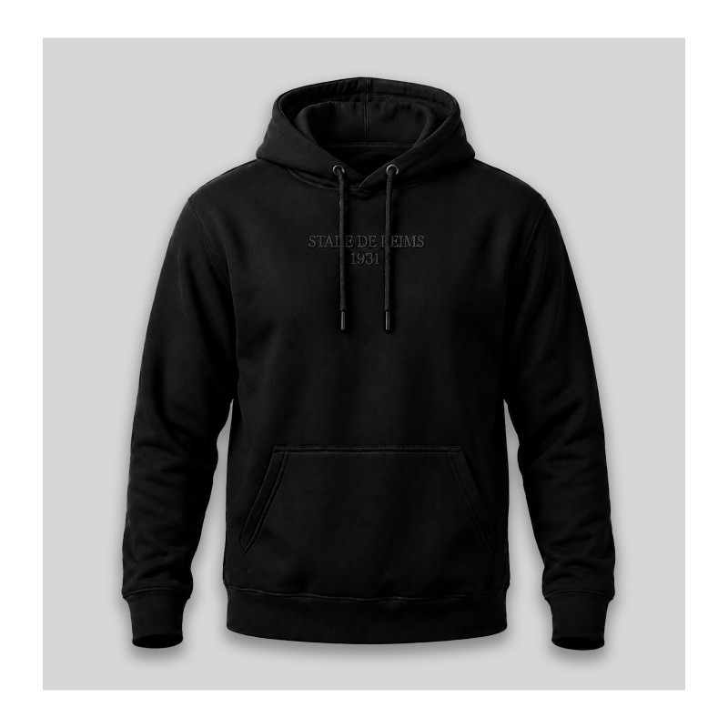 Sweat noir Stade de Reims